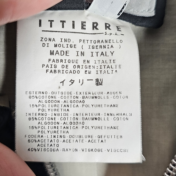 Versace Reverse Cotton Blend Coat Size Large fits like a medium. - Picture 10 of 14